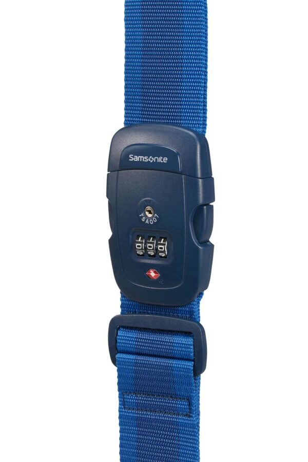 SAMSONITE KOFFERRIEM BLAUW