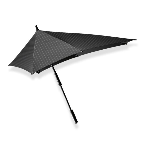 SENZ XXL STICK STORM UMBRELLA PIN STRIPES BLACK