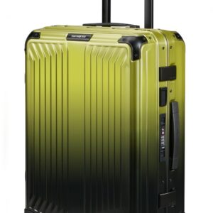 SAMSONITE LITE-BOX ALU SPIN 55 GRADIENT LIME