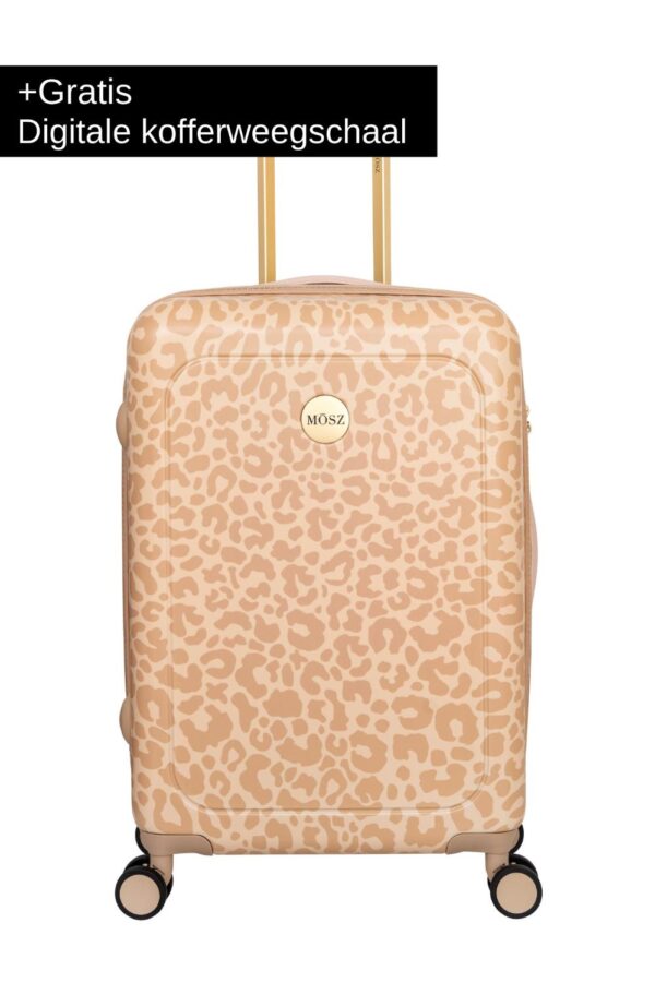 MOSZ LAUREN KOFFER 66CM LATTE LEO
